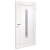 vidaXL Porte d'entr&eacute;e anthracite 108x200 cm PVC