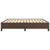 vidaXL Cadre de lit sans matelas marron 160x200 cm similicuir