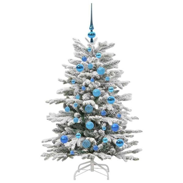 vidaXL Sapin de No&euml;l Artificiel &agrave; Branches Articul&eacute;es Blanc 120 cm