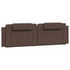 vidaXL Cadre de lit Viana sans matelas marron 180x200 cm similicuir