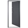 vidaXL Porte d'entr&eacute;e anthracite 90x200 cm aluminium
