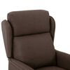 vidaXL Fauteuil inclinable Marron 67.5 x 93.5 x 101.5 cm tissu