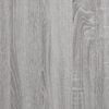 vidaXL Buffet haut Sonoma gris 69,5x34x180 cm Bois d'ingénierie