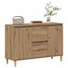 vidaXL Buffet chêne artisanal 102x35x70 cm bois d'ingénierie