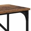 vidaXL Table console Bois ancien 75 x 32 x 75 cm Bois d'ingénierie