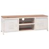 vidaXL Meuble TV 120x30x40 cm Blanc
