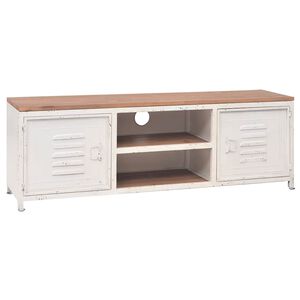 vidaXL Meuble TV 120x30x40 cm Blanc