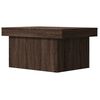vidaXL Table basse ch&ecirc;ne marron 80x55x40 cm bois d'ing&eacute;nierie