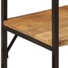 vidaXL Porte-v&ecirc;tements et &eacute;tag&egrave;res 90x40x190cm bois de manguier et fer