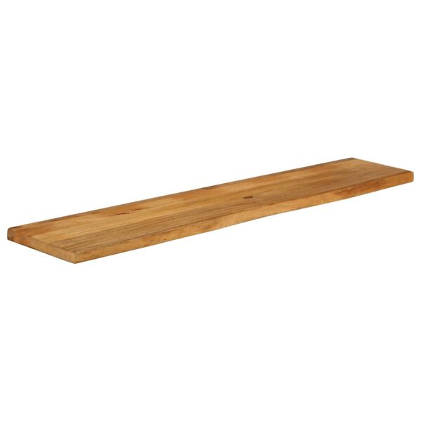 vidaXL Dessus de table &agrave; bord vivant 180x20x3,8cm bois massif manguier