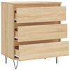 vidaXL Buffet Ch&ecirc;ne sonoma 60x35x70 cm Bois d'ing&eacute;nierie