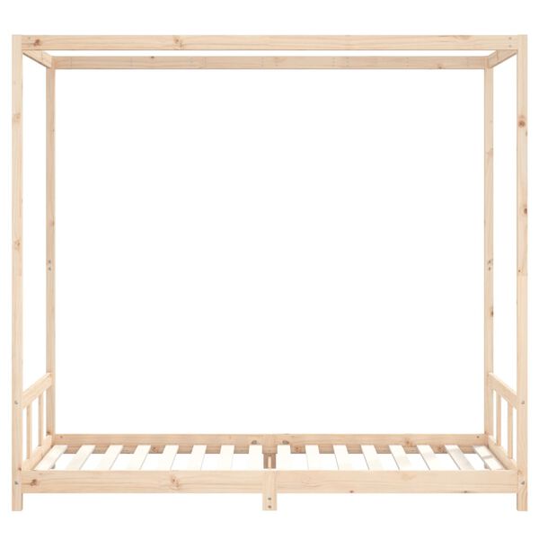 vidaXL Cadre de lit pour enfants 90x200 cm bois de pin massif