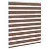 vidaXL Store z&egrave;bre marron 130x100cm largeur du tissu 125,9cm polyester