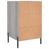 vidaXL Table de chevet sonoma gris 40x40x66 cm bois d'ing&eacute;nierie