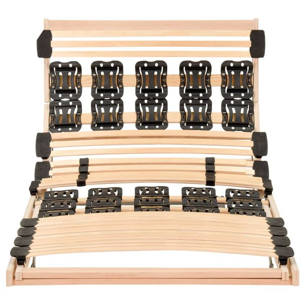 vidaXL Cadre de lit &agrave; moteur &eacute;lectrique t&ecirc;te et pied r&eacute;glable 90x200cm