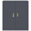 vidaXL Armoire de rangement Anthracite 80 x 40 x 90 cm Acier