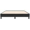 vidaXL Cadre de lit sans matelas noir 160x210 cm velours