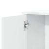 vidaXL Buffets 2 pcs blanc 60x31x70 cm bois d'ing&eacute;nierie