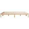 vidaXL Cadre de lit extra long sans matelas 140x220 cm bois massif pin