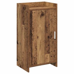 vidaXL Cabinet &agrave; chaussures avec stockage Bois ancien 48 x 36 x 92 cm