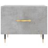 vidaXL Tables basses 2 pcs gris b&eacute;ton 50x50x40 cm bois d'ing&eacute;nierie