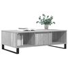 vidaXL Table basse sonoma gris 104x60x35 cm bois d'ing&eacute;nierie