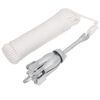 vidaXL Ancre pliable avec corde argent&eacute; 3,2 kg fer mall&eacute;able
