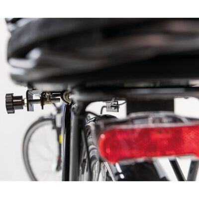 TRIXIE Panier arrière de vélo pour animaux compagnie 35x49x55 cm Noir
