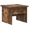 vidaXL Table basse Ch&ecirc;ne fum&eacute; 55 x 54,5 x 45 cm Bois d'ing&eacute;nierie