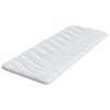 vidaXL Surmatelas Blanc 80 x 200 cm Tissu en Tricot