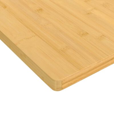 vidaXL Dessus de table 40x40x2,5 cm bambou