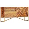 vidaXL Buffet 118x30x60 cm Bois massif de Sesham