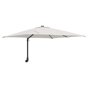 vidaXL Parasol de jardin Sable 248,5 x 247,5 x 160 cm