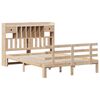 vidaXL Lit biblioth&egrave;que sans matelas 160x200 cm bois massif de pin