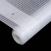 vidaXL B&acirc;che Leno 260 g/m&sup2; 1,5 x 10 m Blanc
