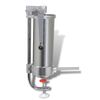 vidaXL Remplisseuse de saucisses verticale manuelle en acier inoxydable 3,5 L