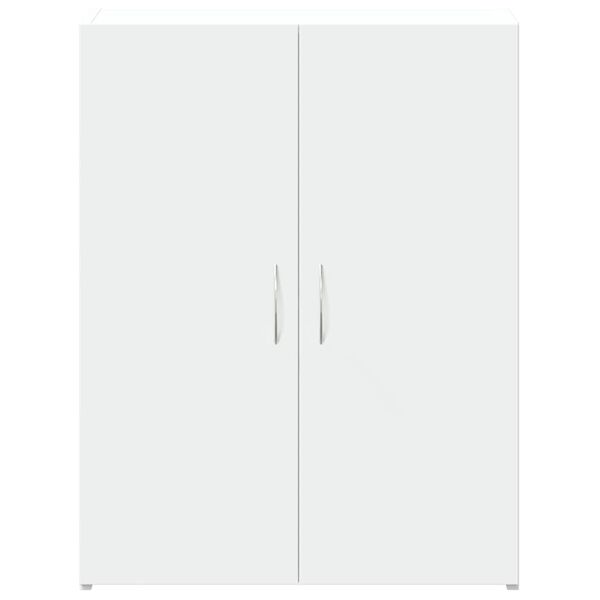 vidaXL Armoire de classement blanc 60x32x77,5 cm bois d'ingénierie