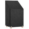 vidaXL Housse de chaise de jardin 8 &oelig;illets 65x65x80/120 cm PE