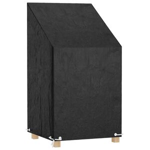 vidaXL Housse de chaise de jardin 8 &oelig;illets 65x65x80/120 cm PE