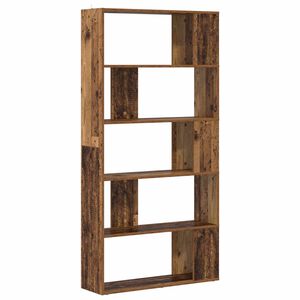 vidaXL Biblioth&egrave;que 80 x 24 x 159 cm Bois d'ing&eacute;nierie Bois ancien