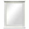 vidaXL Miroir VIGO Blanc 55,5 x 5 x 70 cm Bois massif en pin