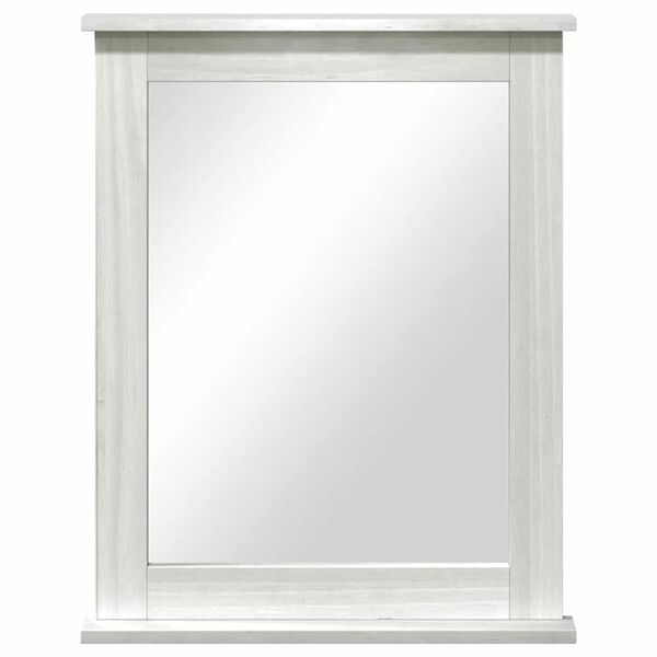 vidaXL Miroir VIGO Blanc 55,5 x 5 x 70 cm Bois massif en pin