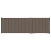 vidaXL Chaise longue de jardin avec coussin Bois d'acacia solide