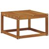 vidaXL Table de jardin Bois d'Acacia Massif Naturel 59 x 59 x 37 cm
