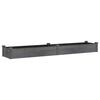 vidaXL Lit sur&eacute;lev&eacute; de jardin doublure 240x45x25 cm bois massif sapin