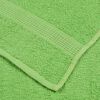 vidaXL Serviettes de bain FROGN 2pcs vert pomme 100x150cm 360 g/m&sup2;