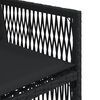 vidaXL Ensemble &agrave; manger de jardin 13 pcs coussins noir r&eacute;sine tress&eacute;e