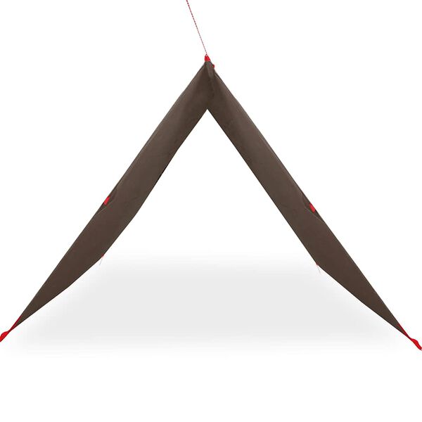 vidaXL B&acirc;che de camping marron 451x420 cm imperm&eacute;able