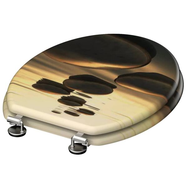 SCH&Uuml;TTE Si&egrave;ge de toilette SEA STONE MDF