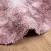 vidaXL Tapis Shaggy &agrave; poils longs NAVARRA rose poudr&eacute; 240x240 cm